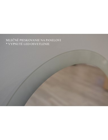 Okrúhle zrkadlo k toaletnému stolíku...