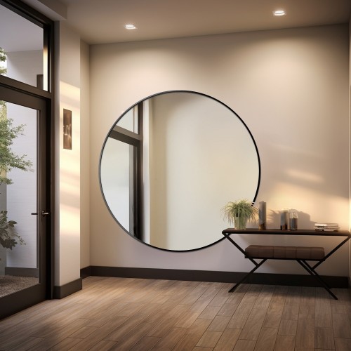 Okrúhle zrkadlo v čiernom... 2