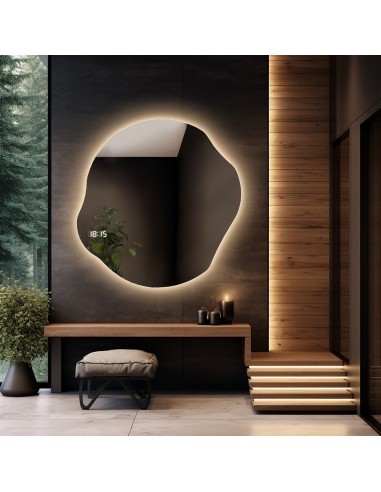 Kúpeľňové zrkadlo nepravidelného...