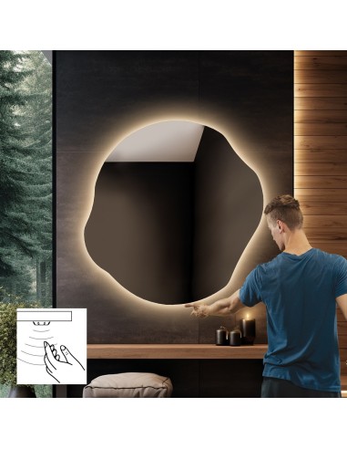 Kúpeľňové zrkadlo nepravidelného...