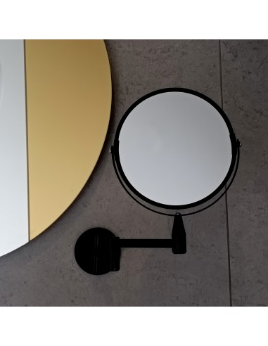 Kozmetické zrkadielko zoom čierne...