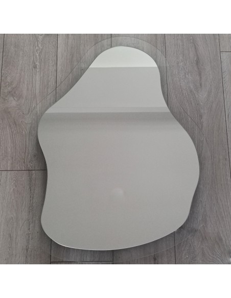 Zrkadlo s organickým tvarom na float skle s podsvietením - STONE GLASS LED