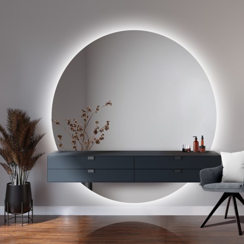 Kúpeľňové okrúhle zrkadlo z...