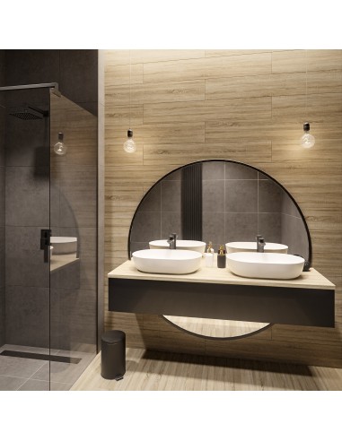 Kruhové zrkadlo v dvoch častiach v...