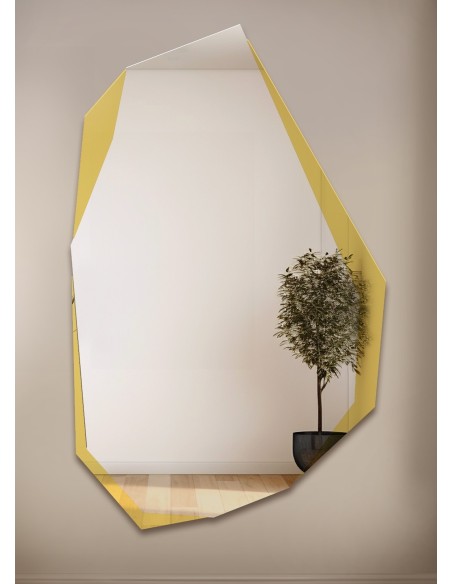 Dekoratívne zrkadlo ostrého organického tvaru – CELESTIAL