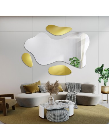 Súprava dekoratívnych zrkadiel - LOOP