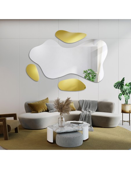 Súprava dekoratívnych zrkadiel - LOOP