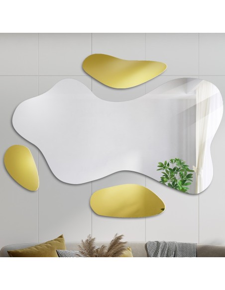 Súprava dekoratívnych zrkadiel - LOOP