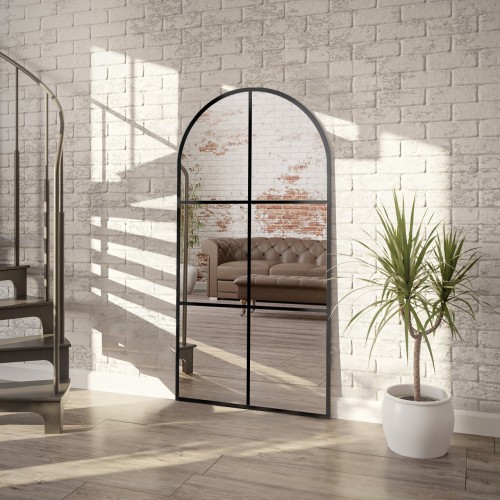 Loftové zrkadlo s priečkami... 2