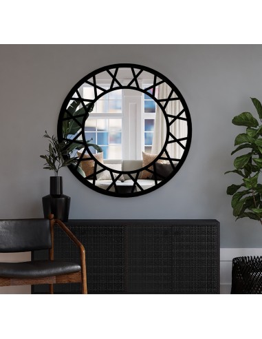 Okrúhle dekoratívne zrkadlo s...