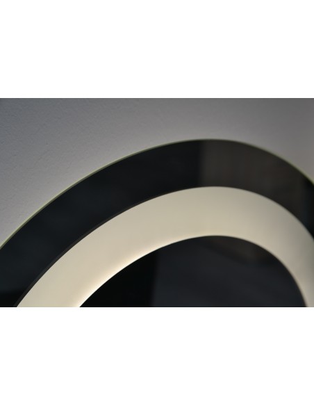 Súprava dvoch polkruhových kúpeľňových zrkadiel s podsvietením - SÚPRAVA KORIA LED