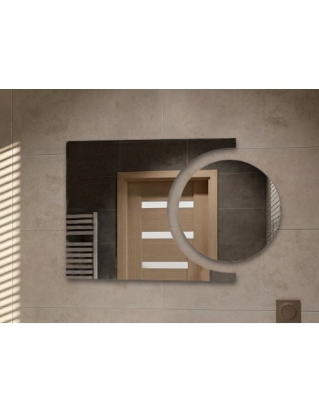 Súprava kúpeľňových zrkadiel kruh a kométa - KOSMIK