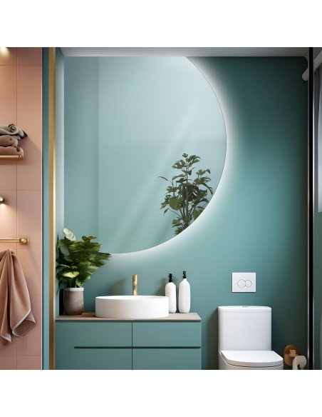 Zrkadlo nepravidelného tvaru s osvetlením – DOLLY LED