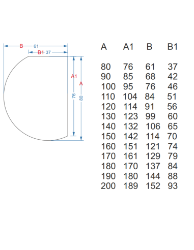 Zrkadlo nepravidelného tvaru s...