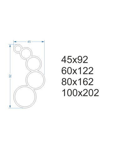 Dekoratívne zrkadlo 5 koliesok v ráme...
