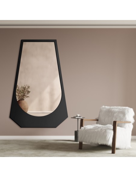 Nepravidelné zrkadlo s MDF rámom - ANDANTE