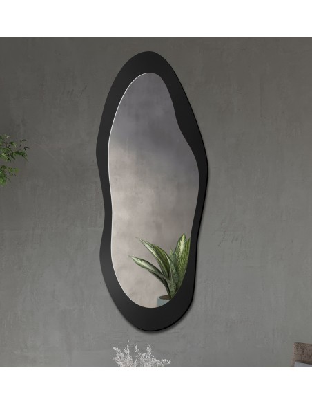 Nepravidelné zrkadlo s MDF rámom - PRESTO