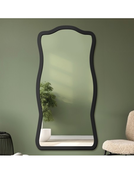 Nepravidelné zrkadlo s MDF rámom - BLOBS TUTTI