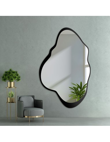 Zrkadlo nepravidelného tvaru s MDF... Zrkadlo nepravidelného tvaru s MDF...