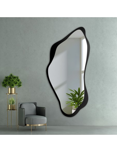 Zrkadlo nepravidelného tvaru s MDF rámom - PIENA V RÁME