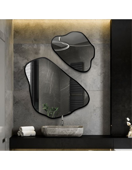 Súprava zrkadiel nepravidelného tvaru v ráme - MORION V RÁME