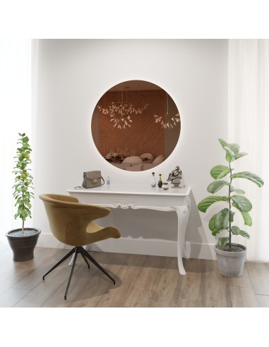 Barevné kruhové dekorativní zrcadlo -...