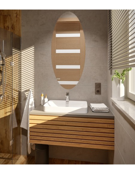 Eliptické kúpeľňové zrkadlo - ELIPSA