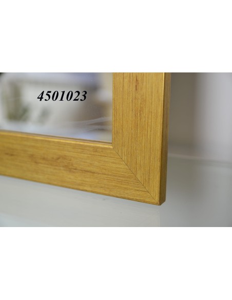 Veľké zrkadlo v jednoduchom elegantnom drevenom ráme - 4501 - farba rámu podľa vášho výberu