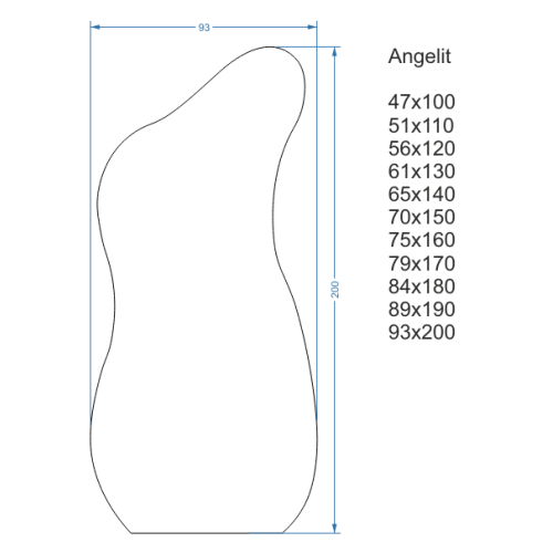Dekoratívne zrkadlo s... 2