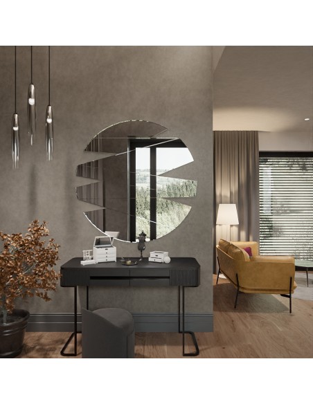 Okrúhle dekoratívne zrkadlo - ZOJA