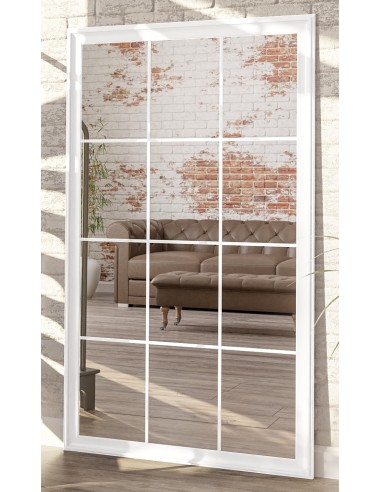 Loftové zrkadlo s priečkami –...