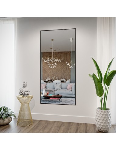 Obdĺžnikové zrkadlo v minimalistickom...