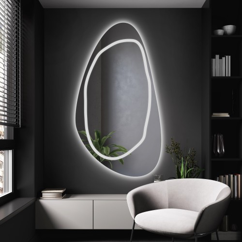 Zrkadlo s nepravidelným...