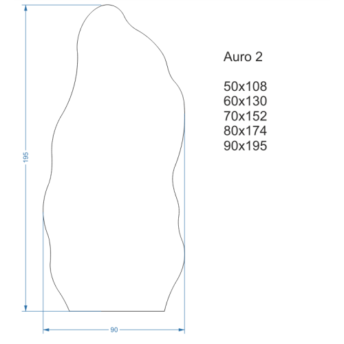 Nepravidelné zrkadlo v... 2
