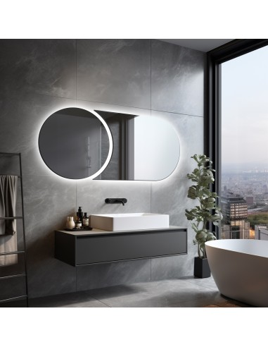 Moderné dvojdielne kúpeľňové zrkadlo...