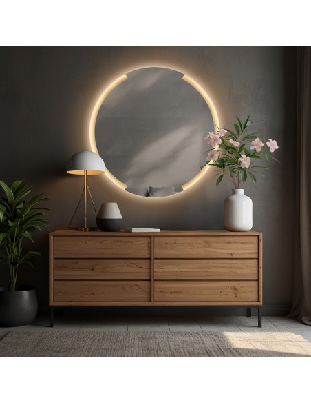 Kúpeľňové zrkadlo s osvetlením ELIF LED I