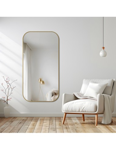 Zrkadlo v čiernom MDF SLIM ráme -... Zrkadlo v čiernom MDF SLIM ráme -...