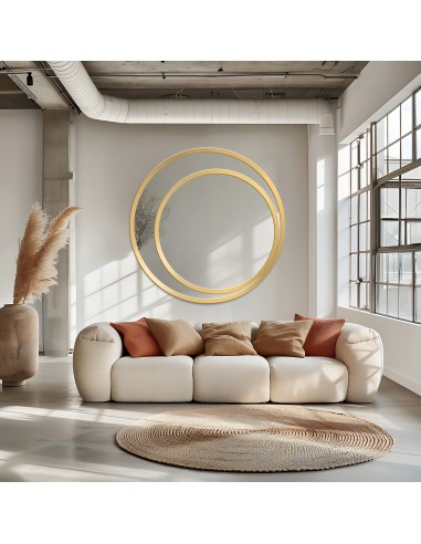 Okrúhle zrkadlo v zrkadle v dvojitom...