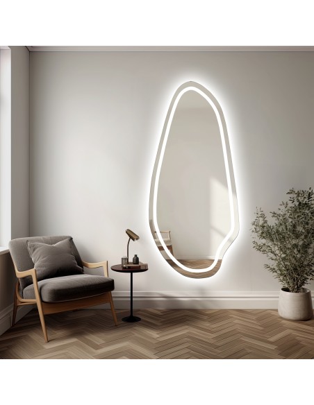 Organické zrkadlo s osvetlením - JASPIS LED II