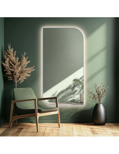 Zrkadlo v čiernom MDF SLIM ráme s...