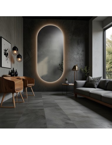 Oválne zrkadlo s osvetlením - NIKO LED