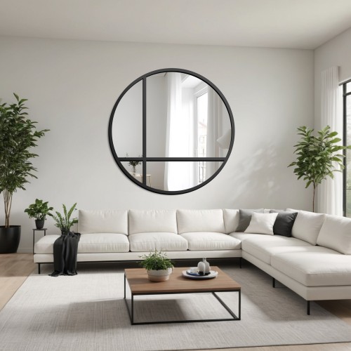 Okrúhle zrkadlo s priečkami...