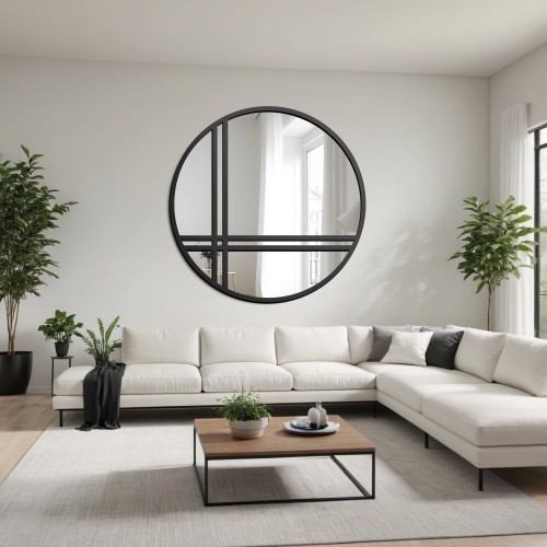 Okrúhle zrkadlo s priečkami...