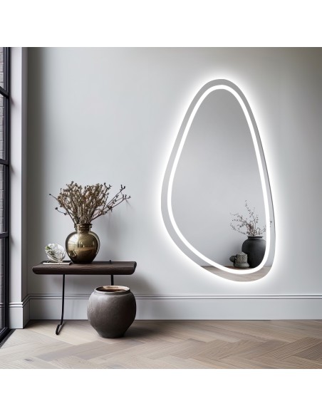 Nepravidelné zrkadlo s osvetlením - SYDERYT LED II