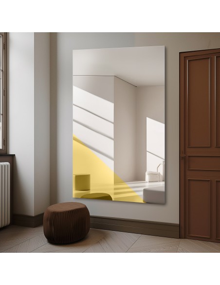 Veľký dekoratívny zrkadlový farebný panel - TORI