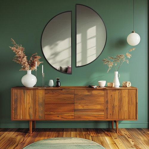 Súprava polovíc kruhu v...