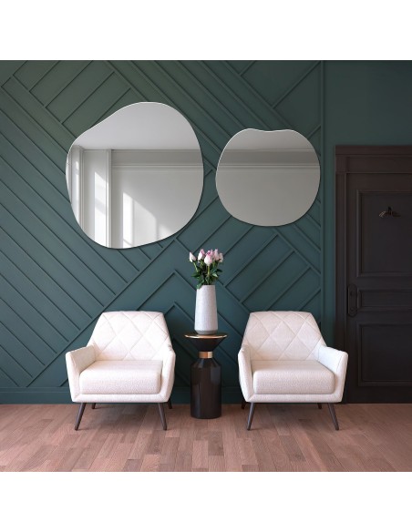 Súprava organických kúpeľňových zrkadiel- SODALIT