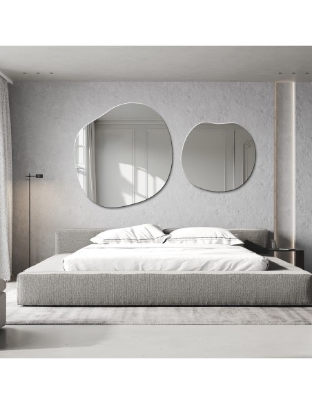 Súprava organických kúpeľňových zrkadiel- SODALIT