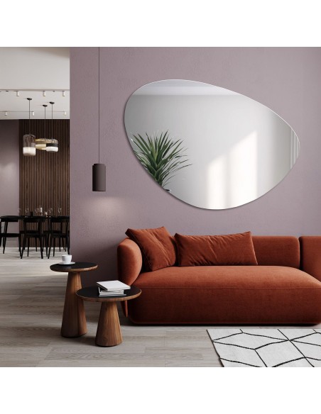 Kúpeľňové zrkadlo s nepravidelným tvarom - OBSYDIAN