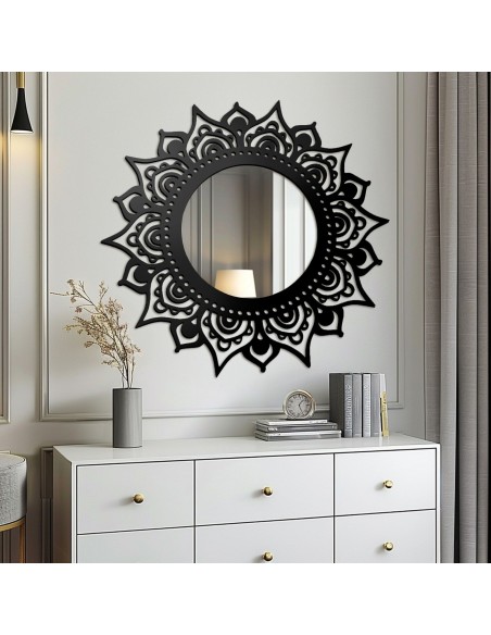 Dekoratívne zrkadlo v ažúrovom ráme MARIKA